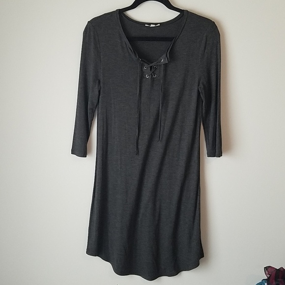 Zenana Outfitters Dresses & Skirts - Everyday Lace Up Tunic